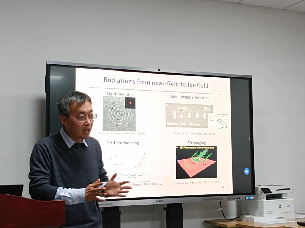 英国上市公司官网365邀请复旦大学孙树林教授来校交流并作学术报告