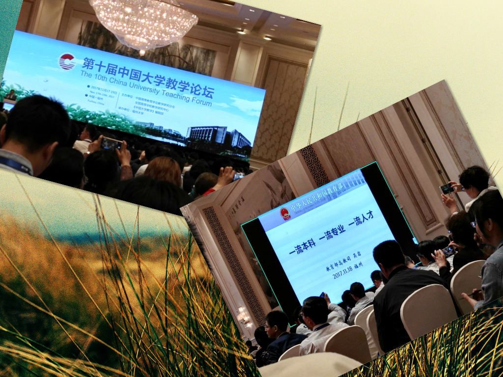 英国上市公司官网365代表参加第十届“中国大学教学论坛”